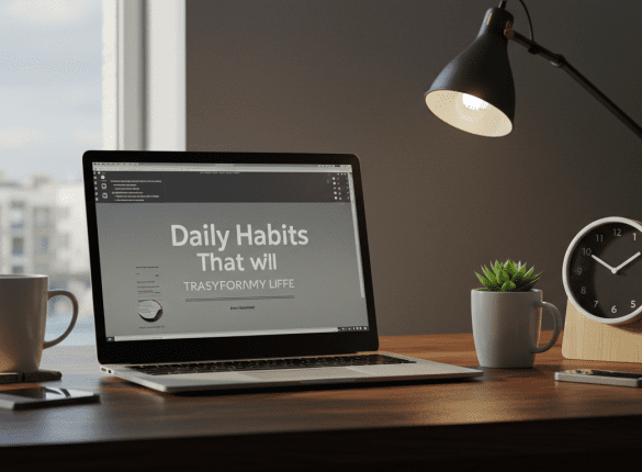 Small Daily Habits That Will Transform Your Life